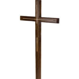 Крест ритуальный надмогильный католический N3